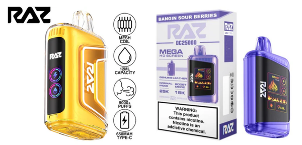 Top 3 Most Advanced RAZ Disposable Vapes: Cutting-Edge Technology and Flavor Mastery